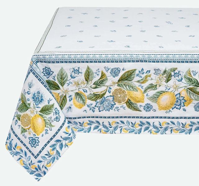 French Jacquard Tablecloth DECO (Citrus)